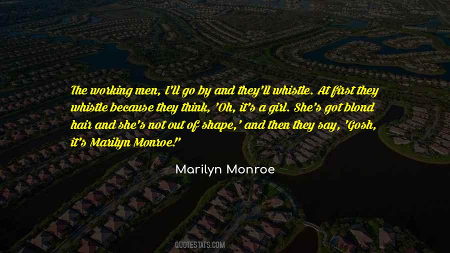 Blond Girl Quotes #498624
