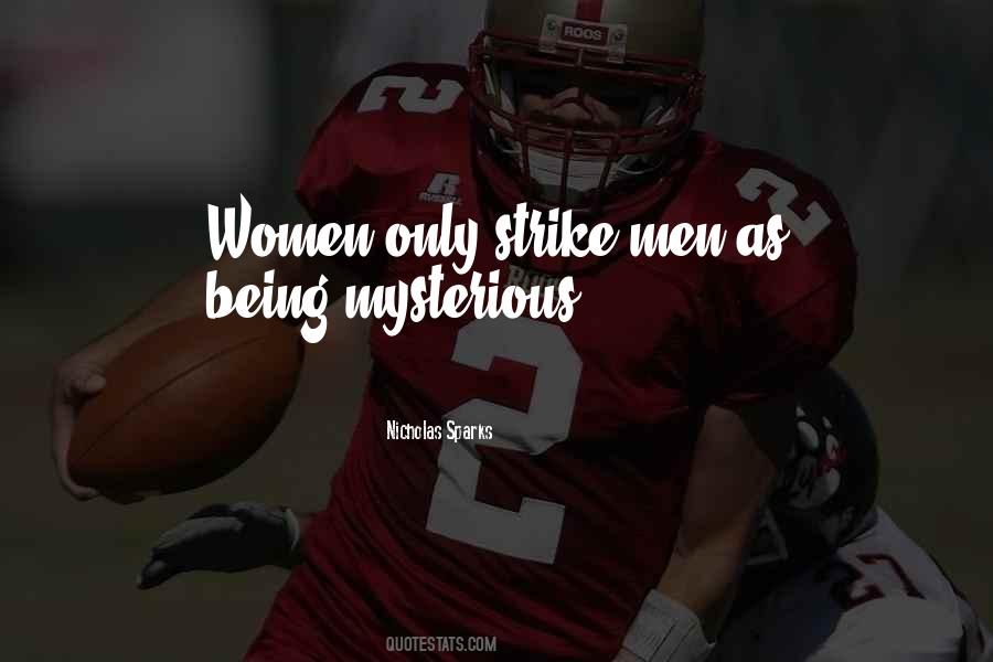 Mysterious Women Quotes #568685