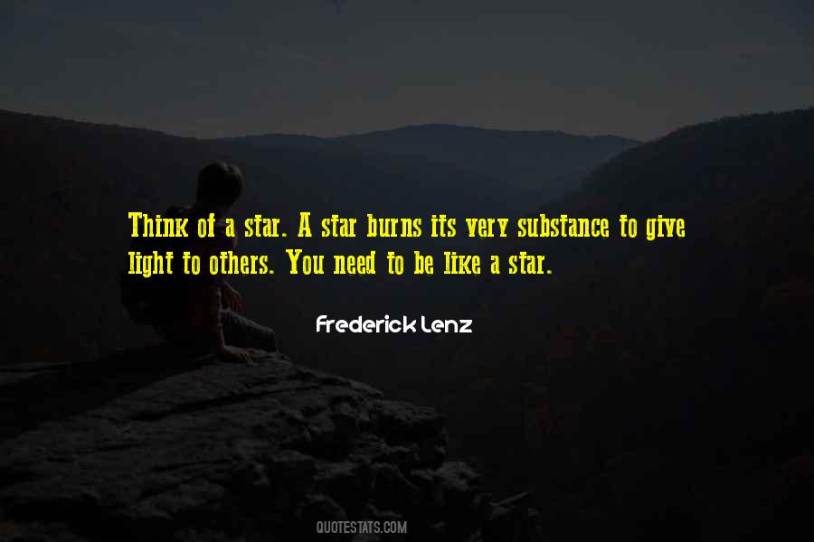 Stars Light Quotes #390522