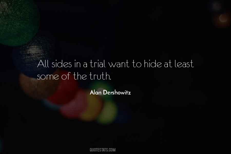 Quotes About Hide The Truth #917895