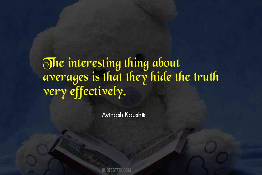 Quotes About Hide The Truth #945234