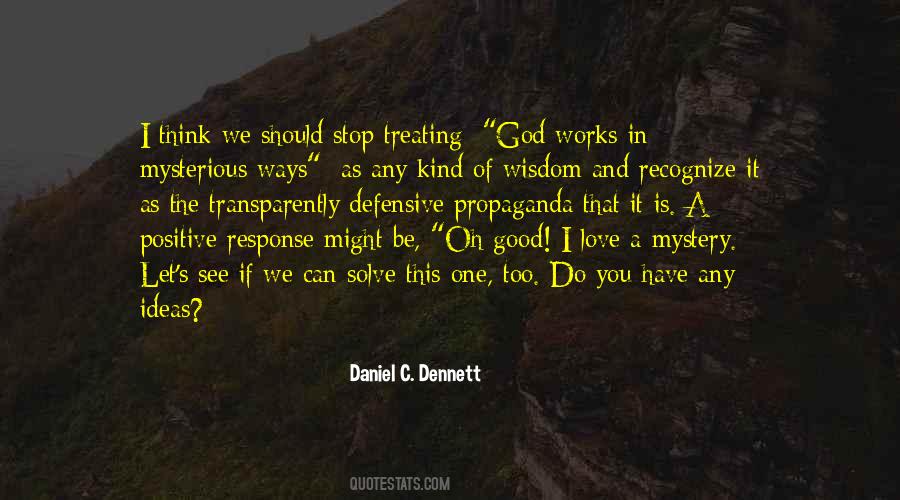 Quotes About God's Mysterious Ways #1513157