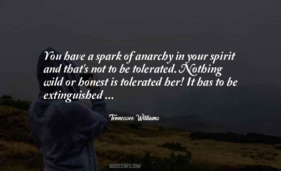 Not Tolerated Quotes #1500439