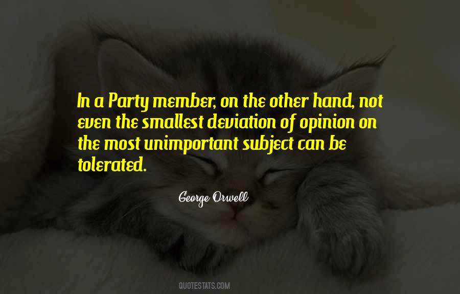 Not Tolerated Quotes #1740330