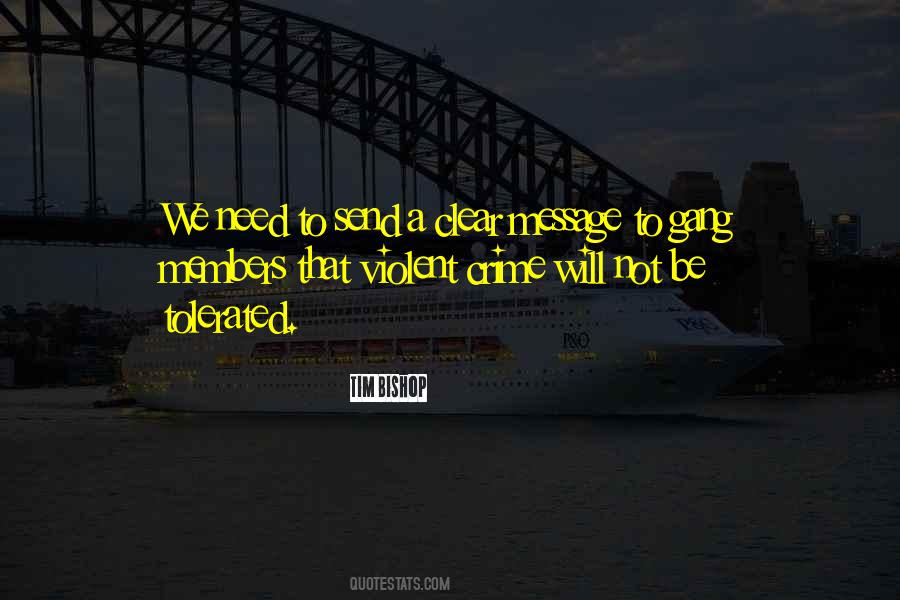 Not Tolerated Quotes #824688