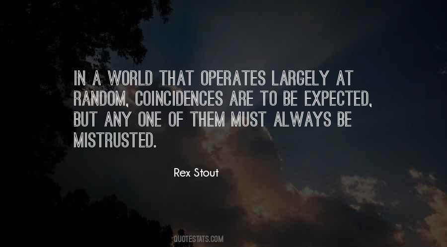 Quotes About Coincidences #1276317