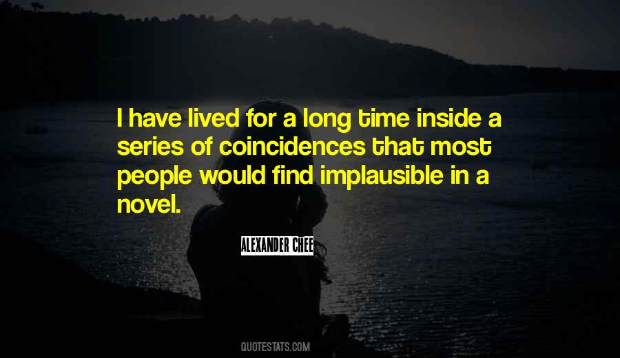 Quotes About Coincidences #1285568