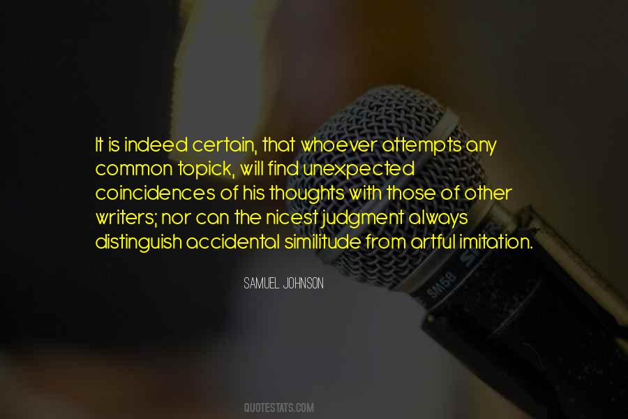 Quotes About Coincidences #1588492