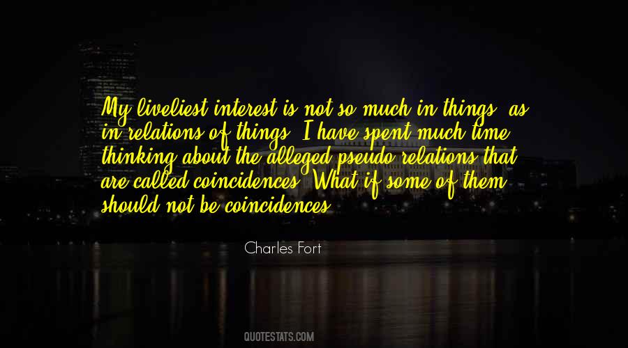 Quotes About Coincidences #1607186