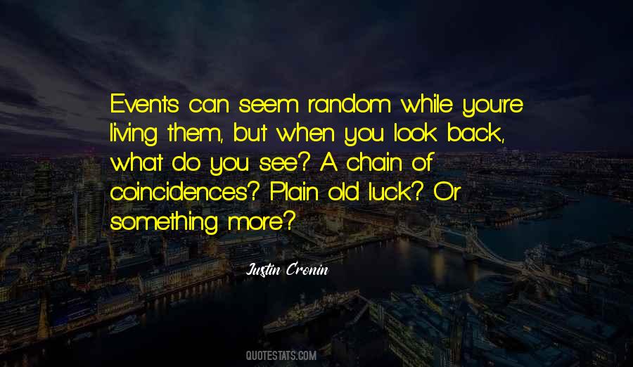 Quotes About Coincidences #1785594