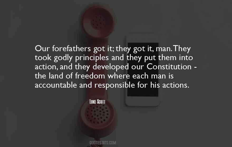 Quotes About Forefathers #776903