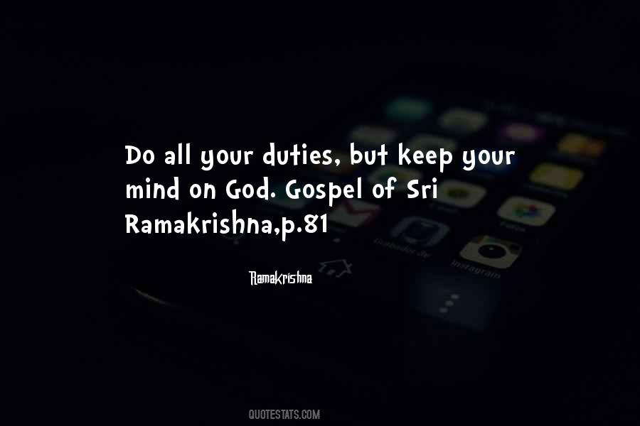 Quotes About Ramakrishna #914286