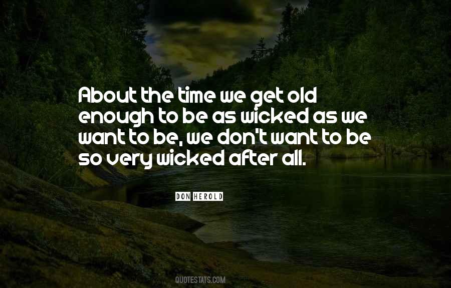 Time Aging Quotes #1372740