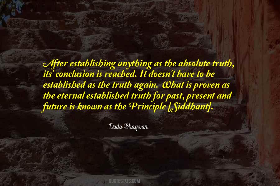 The Eternal Present Quotes #1624614