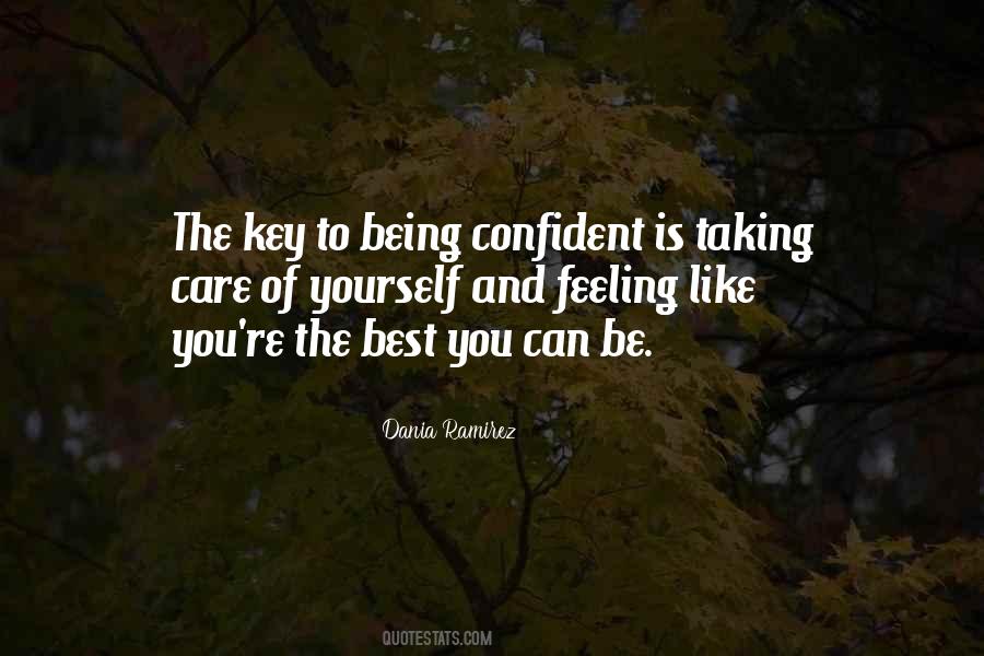 Quotes About Feeling Confident #565407