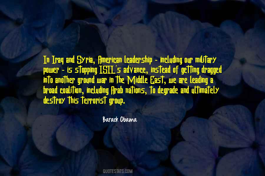 Quotes About Leadership Obama #1123002