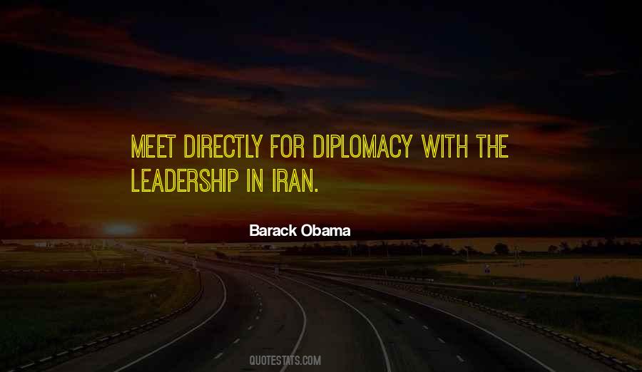 Quotes About Leadership Obama #1590566