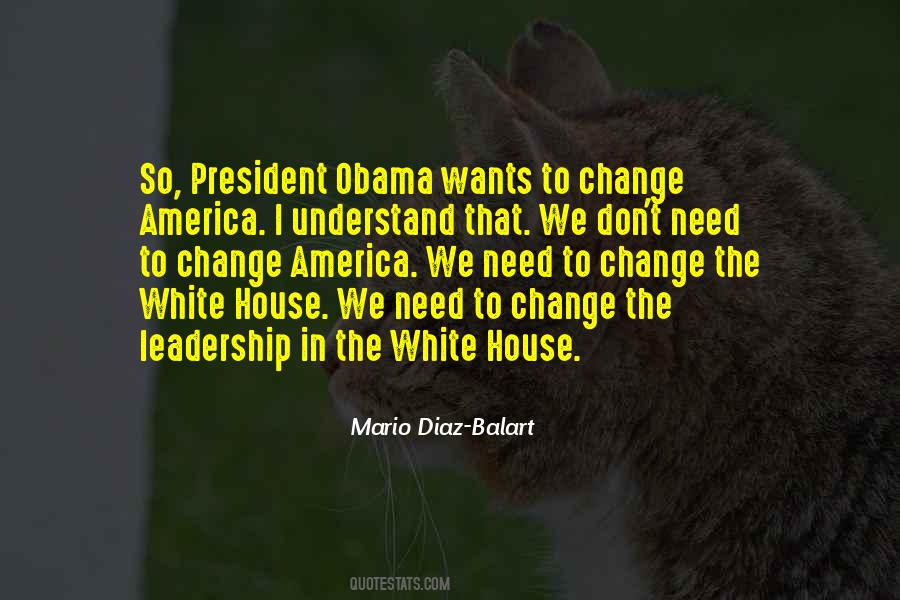 Quotes About Leadership Obama #1604122