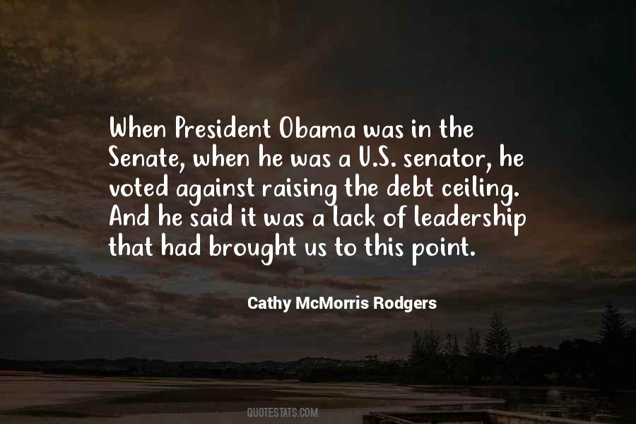 Quotes About Leadership Obama #1733981