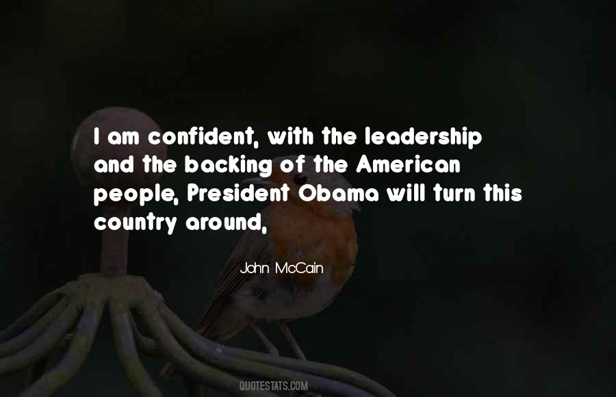 Quotes About Leadership Obama #266327