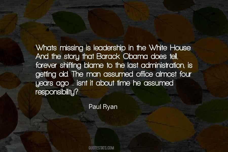 Quotes About Leadership Obama #584829