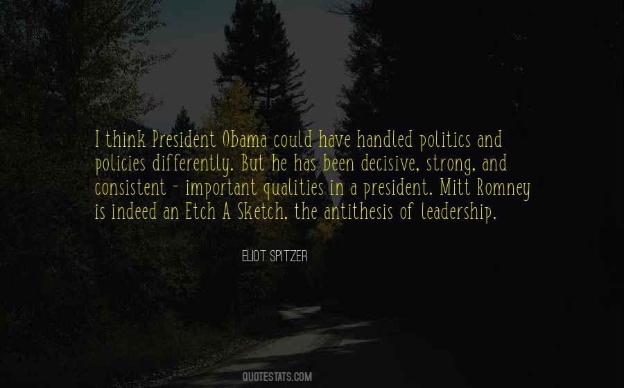 Quotes About Leadership Obama #62218