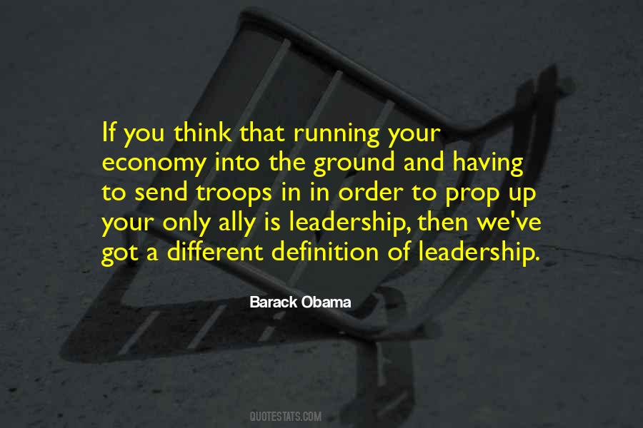 Quotes About Leadership Obama #63188