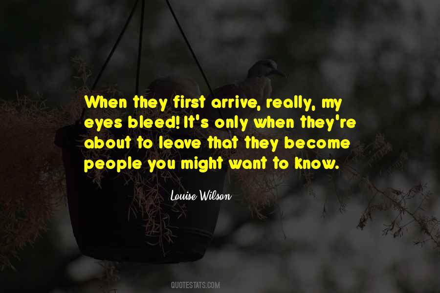 When People Leave You Quotes #1709774