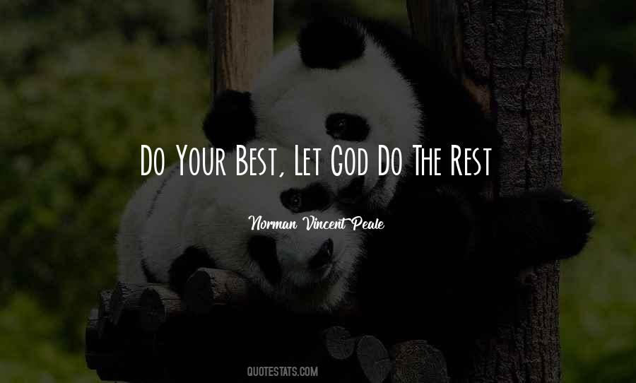 Quotes About Let God #942595