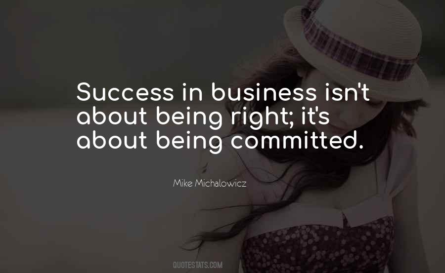 Quotes About Success In Business #1506076