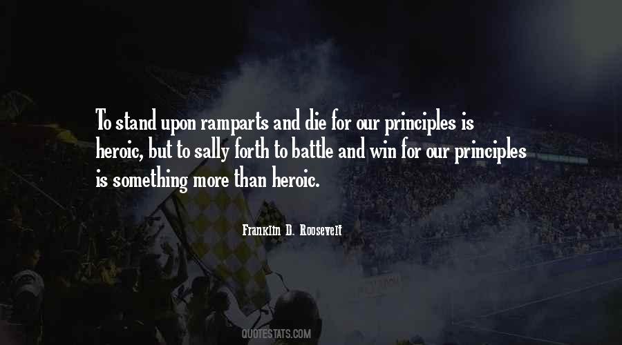 Quotes About Ramparts #1777341