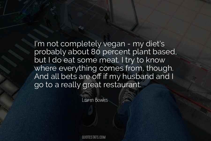 Quotes About Plant Based Diet #1644889