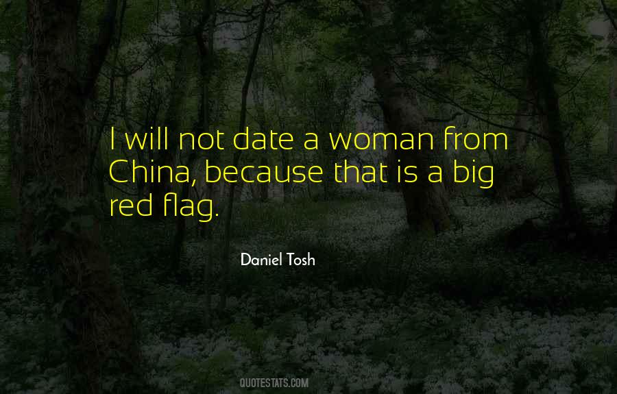 Quotes About Red Flags #403136