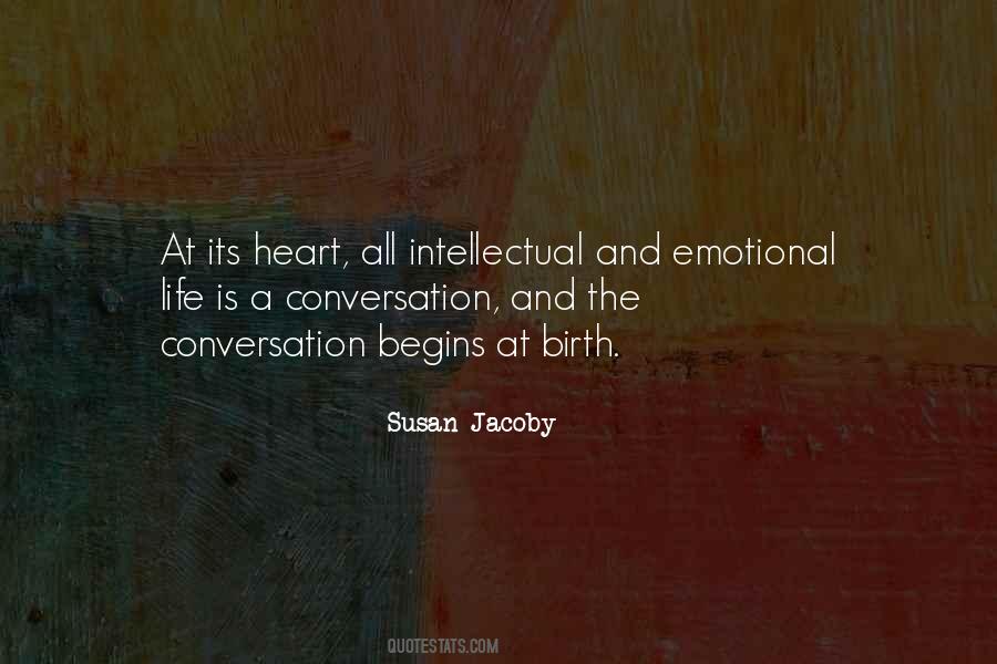 Quotes About Intellectual Conversation #544559