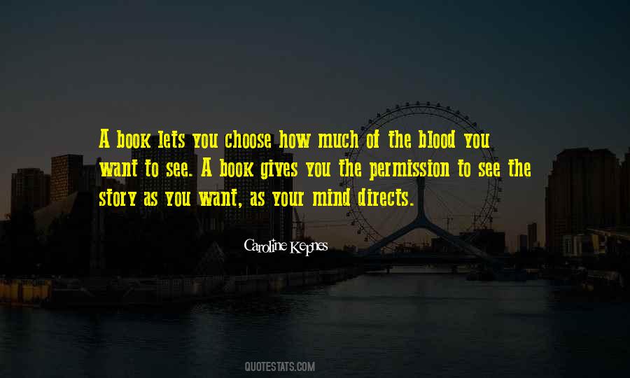 Blood Book Quotes #1030546