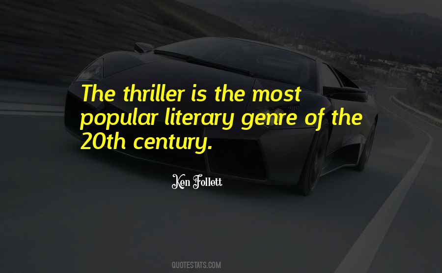 Quotes About Literary Genre #1048826