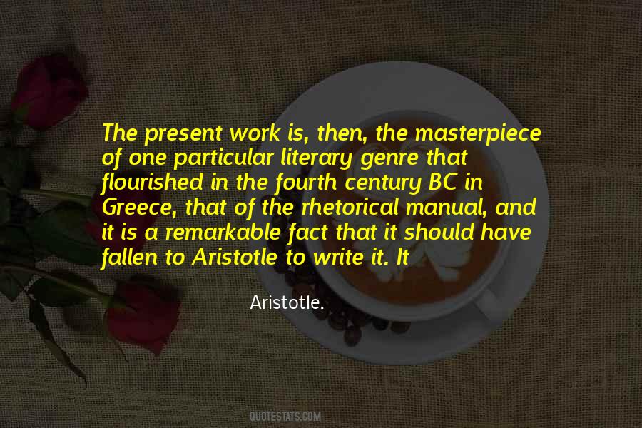 Quotes About Literary Genre #1763144