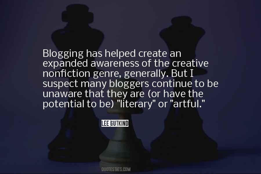 Quotes About Literary Genre #660283