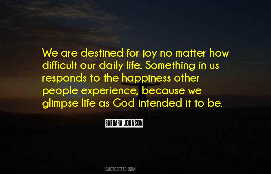 God Joy Quotes #111396