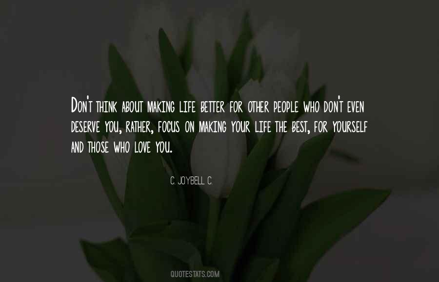 Quotes About Those Who Love You #1313872