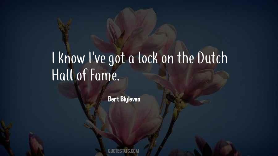 Quotes About Hall Of Fame #151402