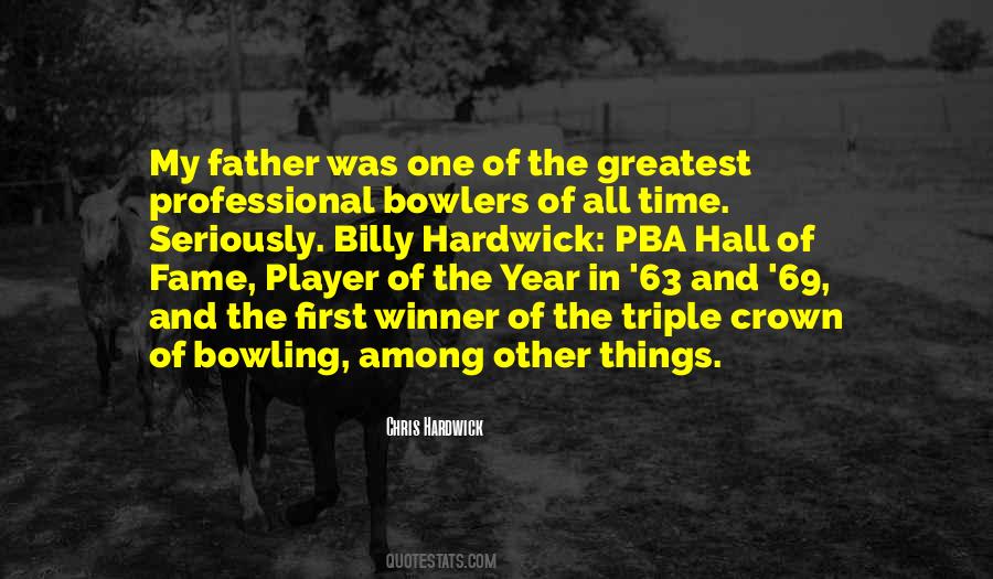 Quotes About Hall Of Fame #161007