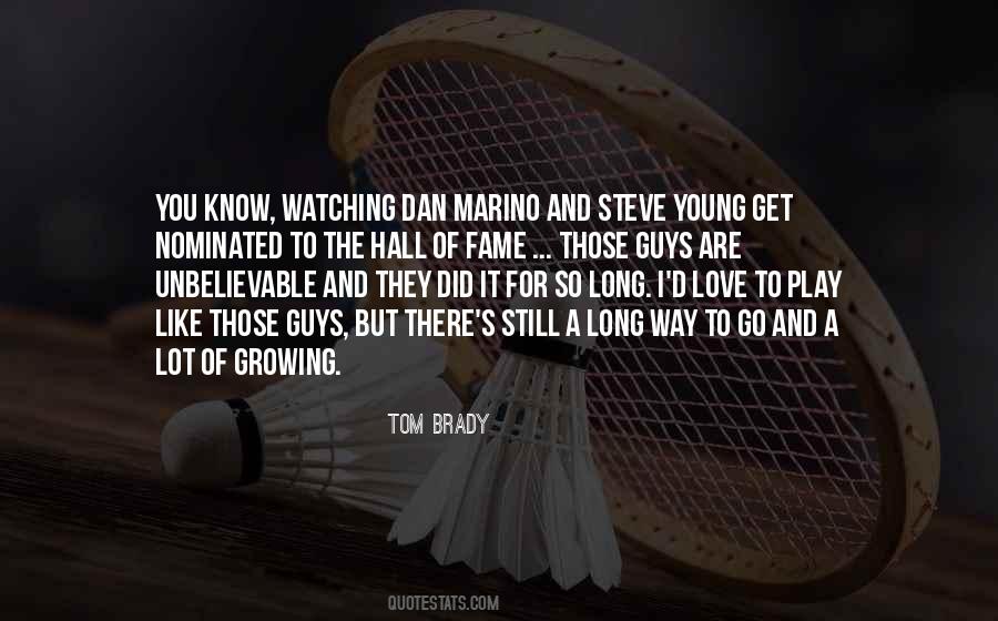 Quotes About Hall Of Fame #221668