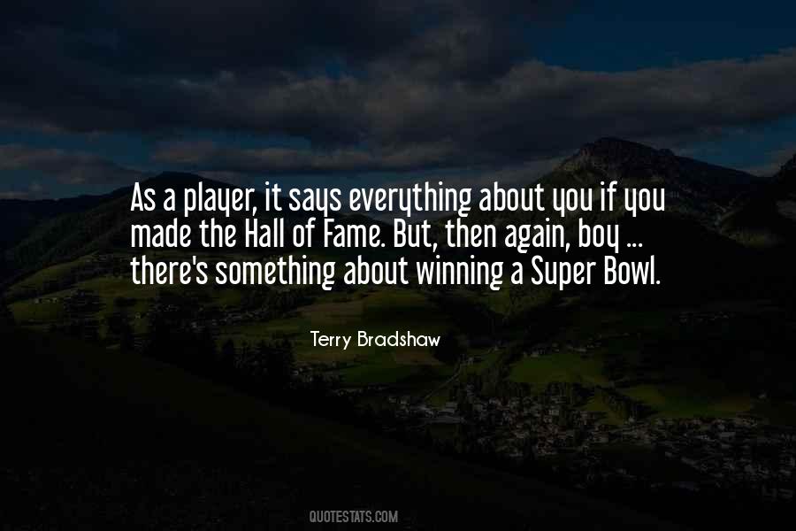 Quotes About Hall Of Fame #575718