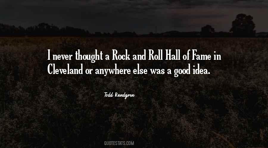 Quotes About Hall Of Fame #575778