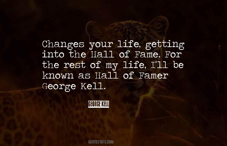 Quotes About Hall Of Fame #799746