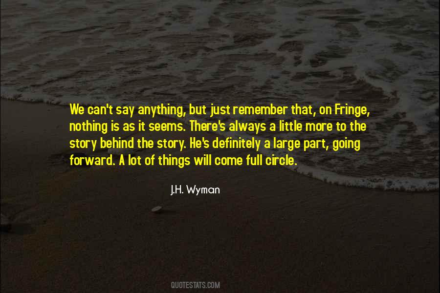 Quotes About Nothing Is As It Seems #1481175
