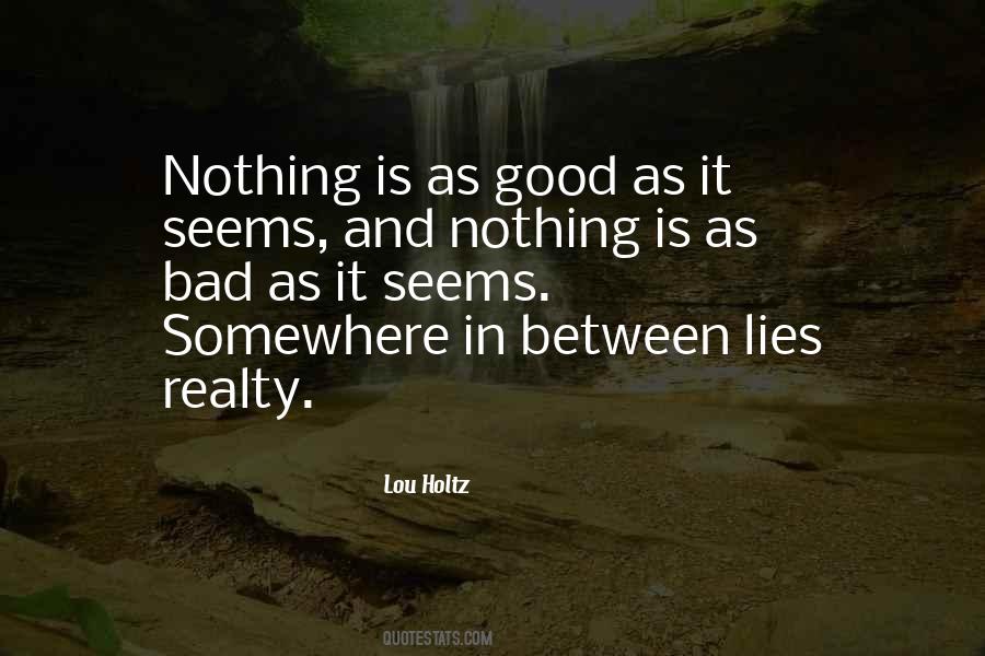 Quotes About Nothing Is As It Seems #1673166