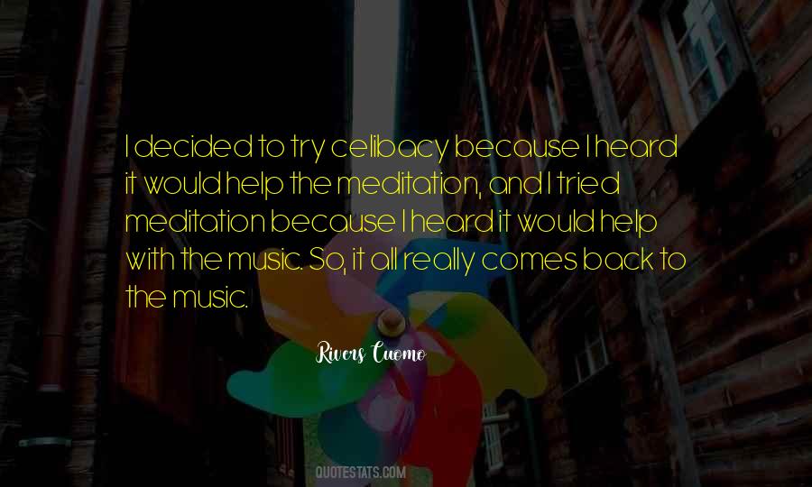 Meditation Music Quotes #1053040