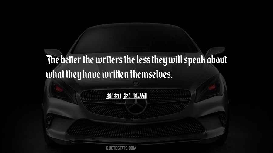 The Writers Quotes #1213592